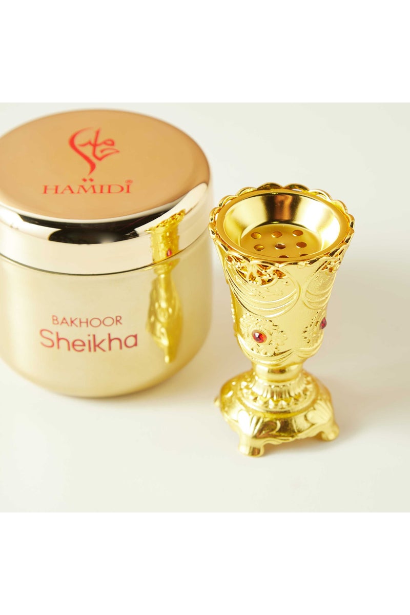 HAMIDI Sheikha Bakhoor and Burner Gift Set - Image 3